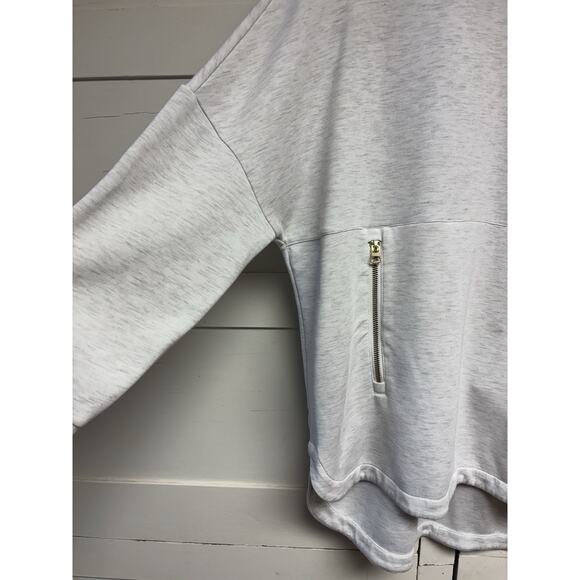 Varley Paige Longline Sweat Pullover Sweatshirt M Anthropologie - Picture 8 of 13